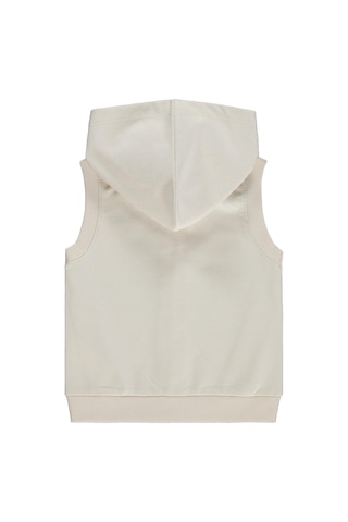 Civil Baby Düz Basic Kalpli 6-18 Ay Yelek - Bej 18-24 Ay Açık Bej