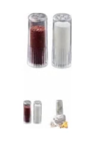 2'li Tuzluk Karabiberlik Şeffaf Pleksi