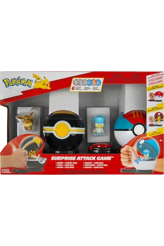 Pokemon Sürpriz Atak Oyun Seti - Eevee Ve Quaxly Pkw4182