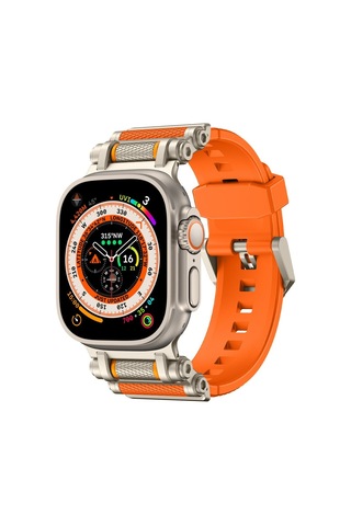 Watch Ultra Uyumlu Döner Silikon Kordon 44/45/46/49 Mm 3 Renkli