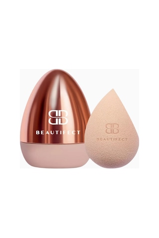 Beautifect Pod With Blender Rose Gold, Makyaj Süngeri Koruma Kutusu