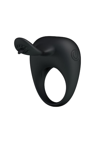 Truva Shop Pretty Love Tonguo Titreşimli Penis Yüzüğü Kelepçe Klitoris Uyarıcılı Halka