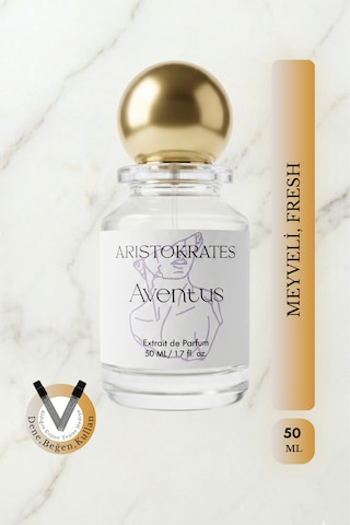 Aventus Erkek Extrait De Parfüm 50 Ml Meyveli, Fresh Bergamot, Elma, Limon, Misk Ferah