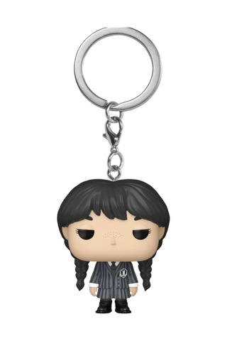 Funko Pop Pocket Keychain Wednesday Addams