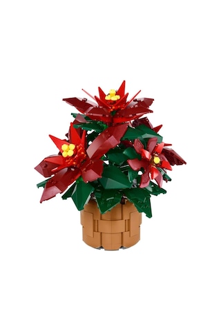 Icons Ponsetya 10370 - Yetişkinler Için Atatürk Çiçeği Poinsettia Yapım Seti 608 Parça