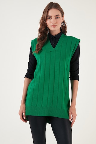 Lela V Yaka Arkası Uzun Triko Bayan Süveter 4616088Y Benetton