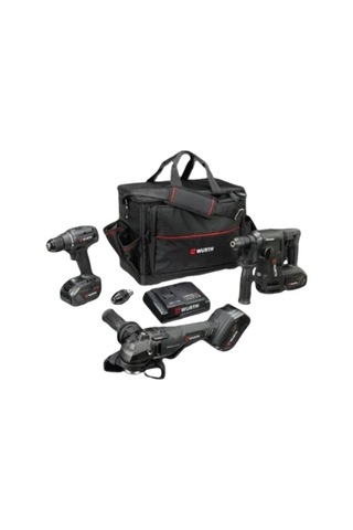 Würth Akülü Üçlü Makina Seti 18v Abs/abh/aws Compact M-cube