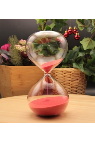 Cam Kum Saati 30 Dakika - Pembe