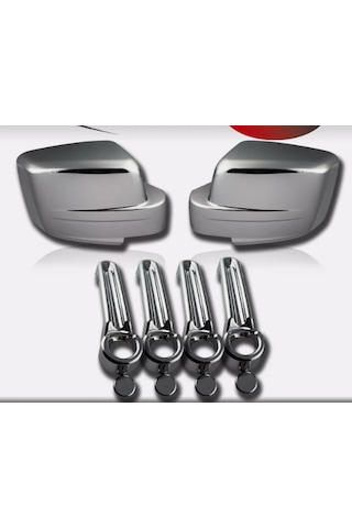 Dodge Nıtro 2007 2015 Krom Ayna Kapağı Ve Kapı Kolu Seti Abs Krom