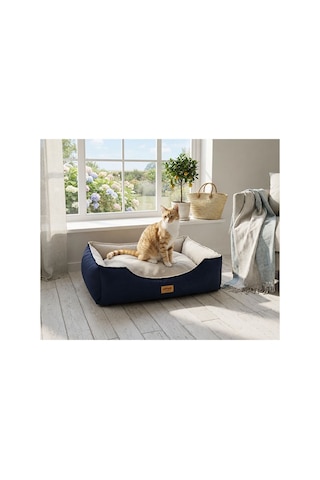 Lepus Dolce Premium Kedi Ve Köpek Yatağı Mavi Small 249-54009.01