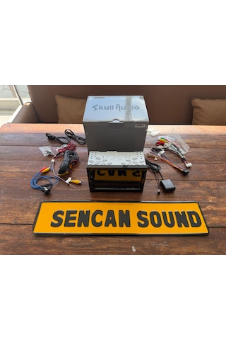 Skull Audio 7inç Carplayli Android Double Teyp 2+32gb Ahd Geri Görüş Kamera
