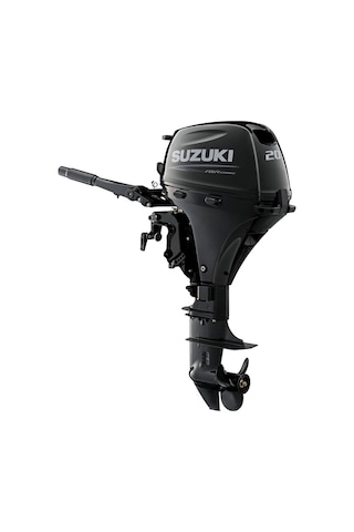 Suzuki 20 Hp Uzun Şaft Marşlı Trimli 4 Zamanlı Deniz Motoru
