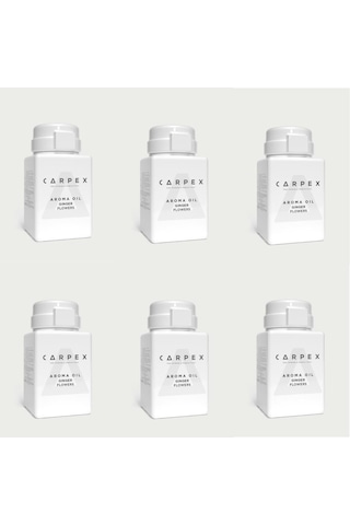 Carpex Ginger Flowers 125 Ml. Classic Seri E2 Power Makine Koku Kartuşu 6 Adet Ginger Flowers