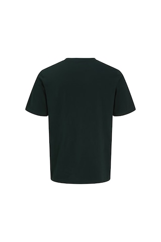 Jack & Jones Erkek Gögüs Baskili Bisiklet Yaka Tisört - Munk - 12298430 Çok Renkli