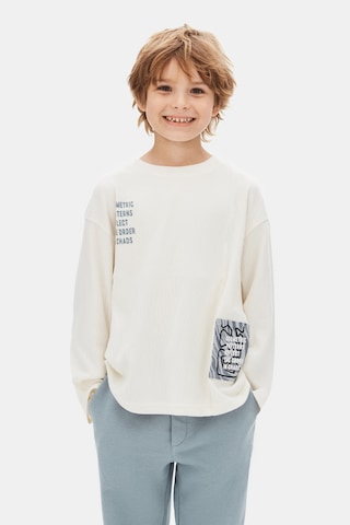 Xo Kids Erkek Çocuk Swaetşirt 8-14 Yaş 49303 Ekru - Mavi