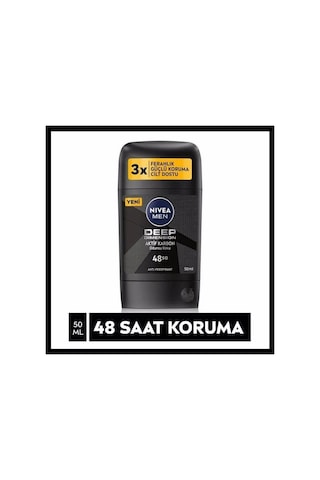 Nivea Men Deep Dimension Aktif Karbon Stick Deodorant 50 ml