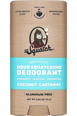 Dr. Squatch Coconut Castaway Alüminyumsuz Stick Deodorant 75gr