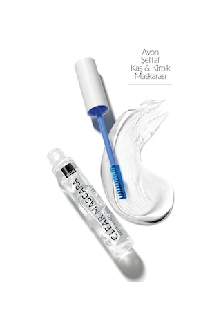 Avon Clear Mascara Kaş ve Kirpik Maskarası Şeffaf