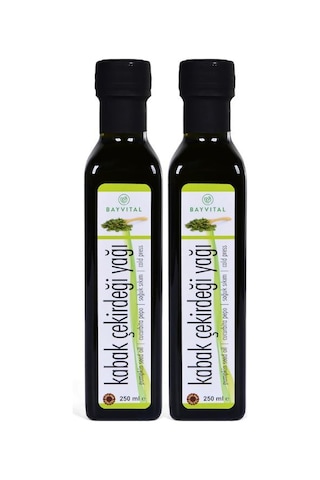 Bayvital Kabak Çekirdeği Yağı 2 x 250 ML