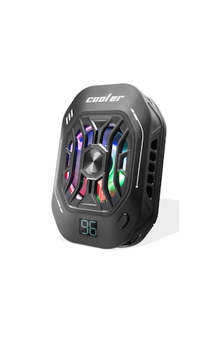 Subzero Hd10 Telefon Buz Soğutucu Fan Isı Gösterge Led Beyaz