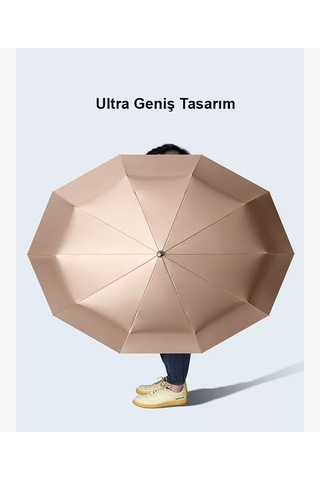 Silver Luxury Şemsiye Gümüş