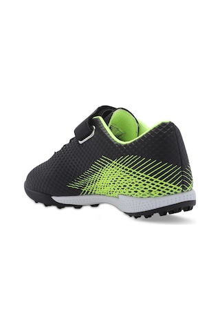 Slazenger CULTURAL Çocuk Halı Saha Siyah / Yeşil Futbol Ayakkabısı