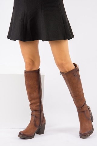 Fox Shoes Taba Kadın Çizme C674250109