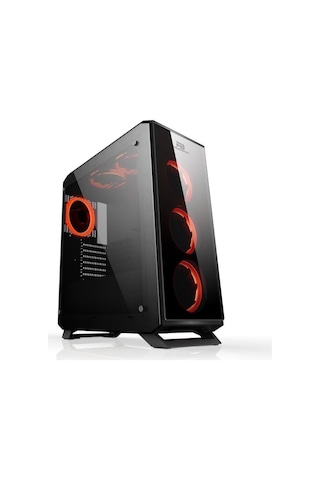 Power Boost Vk-G3903S Usb3.0 Full Siyah Tempered Glass Halo Regu