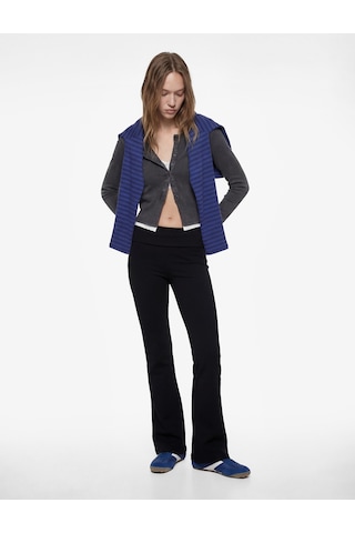 Koton Slim Fit Normal Bel Düz Paça Tayt Pantolon Siyah 6wal40109ık Siyah