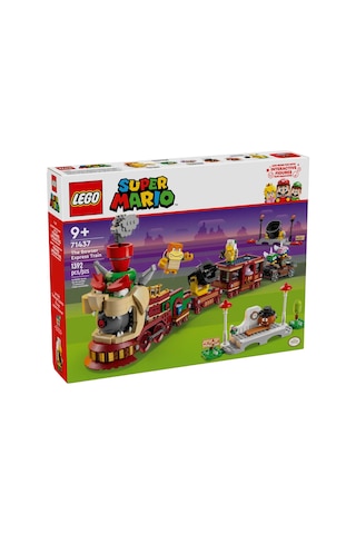 LEGO® Super Mario™ Bowser Ekspres Treni 71437 - 9 Yaş ve Üzeri Çocuklar için Nintendo® Karakteri İçeren Yaratıcı Oyuncak Yapım Seti(1392P)