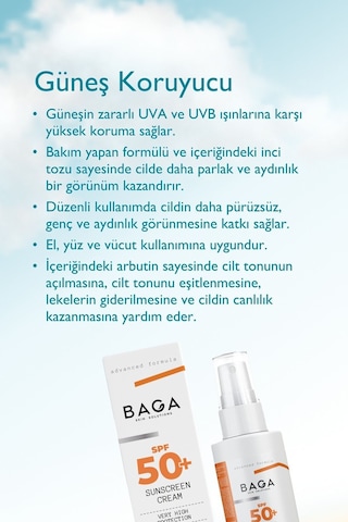 Güneş Koruyucu Krem Spf+