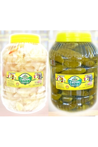 Çubuk Tadım Turşuları Lahana Turşusu 5 KG + Salatalık Turşusu 5 KG