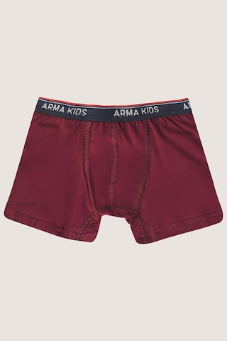 Arma Yıldız Erkek Çocuk Boxer 6'lı Paket Renkli, Pamuklu Ve Likralı Esnek Kumaş Çok Renkli