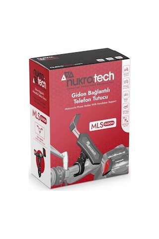 Nukrotech Mls Gidon Bağlantılı Telefon Tutucu Siyah