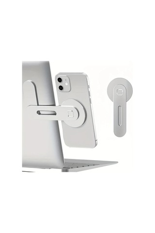 Xuweiwei Hafif Ve Taşınabilir Manyetik Telefon Tutucu Ayarlanabilir Laptop Monitör Yan Montaj Black 1pc -