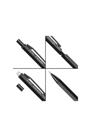 Siyah Mekanik Kurşun Kalem 0.5mm