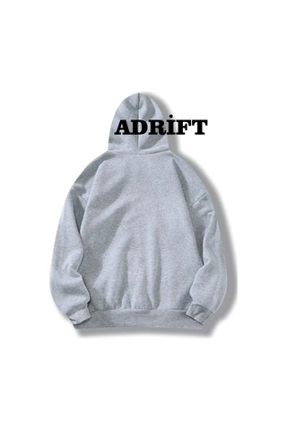 Tarzsokak Unisex Amed Sweatshirt Hoodie Kapşonlu Gri
