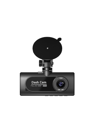 Araba Dikiz Aynası Kamerası Glr V20 Wıfı 2 İnç Çift Lens Ips Ekran Full Hd 1080p Gece Görüş