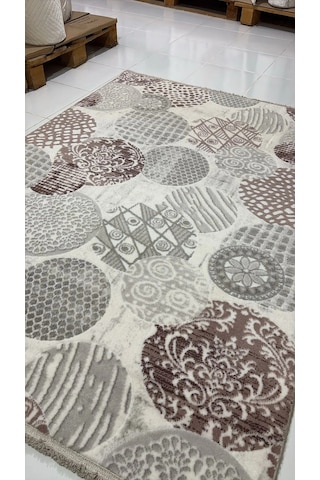 Merinos Halı Akrilik Dokuma 120x170 Cm Renkli
