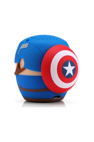 Bitty Boomers Marvel Captain America Figürlü Lisanslı Mini Bluetooth Hoparlör
