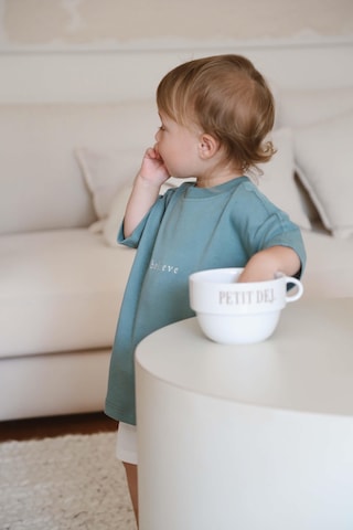 Oh La La Koala Yeşil Bisiklet Yaka Oversize T-shirt Bebek - Çocuk Yeşil