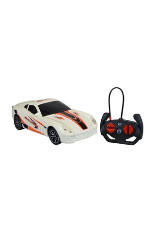 Ctoys Sports Car 27 Mhz Full Fonksiyon Uzaktan Kumandalı Chevrolet Corvette Beyaz Ce 04