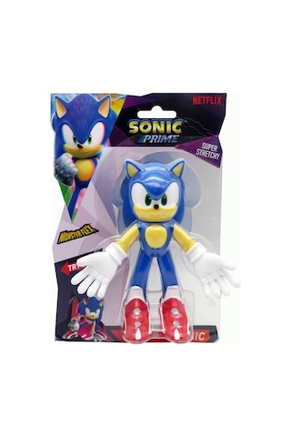 Süper Esnek 14cm. Sonic Prime Figür Seni Bekliyor Ger Ve Bük Sonic