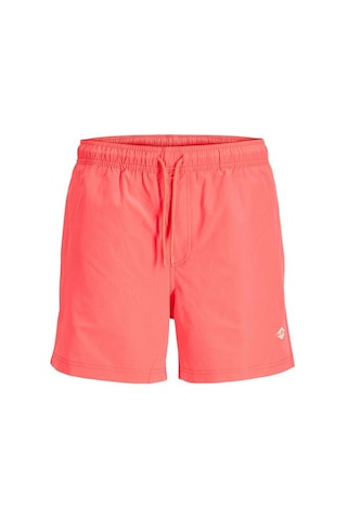 Jack&jones Jack Jones Şort Mayo Maui Tropic Solid Regular Pembe