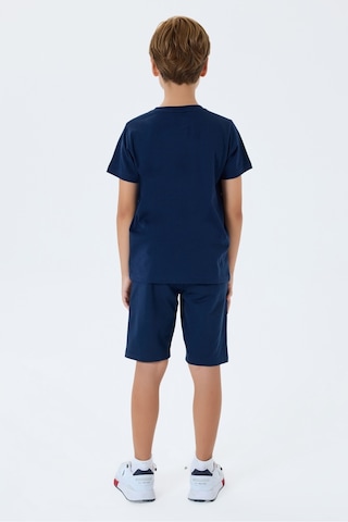 U.S. Polo Assn. Erkek Çocuk Bermuda Takım, Pamuk / Cotton Lacivert