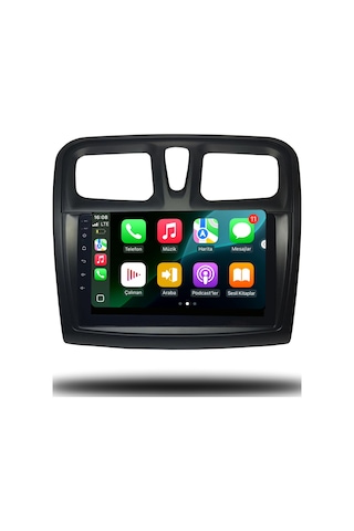 Caros Renault Symbol 2013-2021 Android Multimedya 4gb Ram 32gb Hafıza 9"