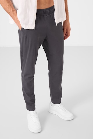 Tommylife Antrasit Standart Fit Dokuma Hafif Esnek Chino Erkek Pantolon - 82177 Antrasit