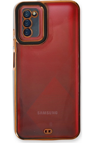 Cosmotex Newface Samsung Galaxy Uyumlu A03s Kılıf Liva Lens Silikon - Siyah