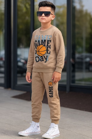 Game Day Erkek Çocuk Takım - 2/8 Yaş - 31551 Krem