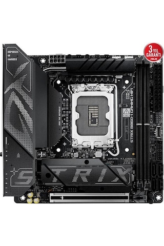 Asus Rog Strıx B860-ı Gamıng Wıfı7 Ddr5 Hdmı-dp Thunderbolt4 Pcıe 5.0 1851p Mıtx
